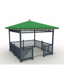 Metal Elektrostatik Fin Boyanlı Gazebolar EPK-3005