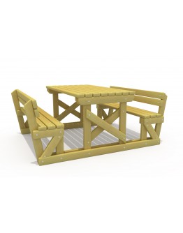 Çatısız Piknik Masası EÇPM-3215